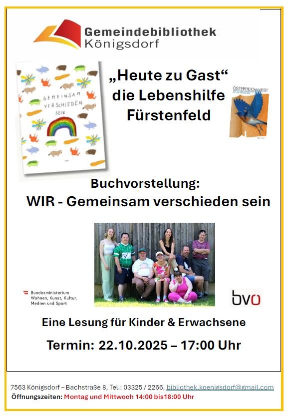 "Heute zu Gast" - Lebenshilfe Fürstenfeld